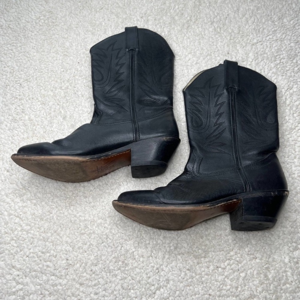 Durango Black Pull On Womens Boots RD4100 7M